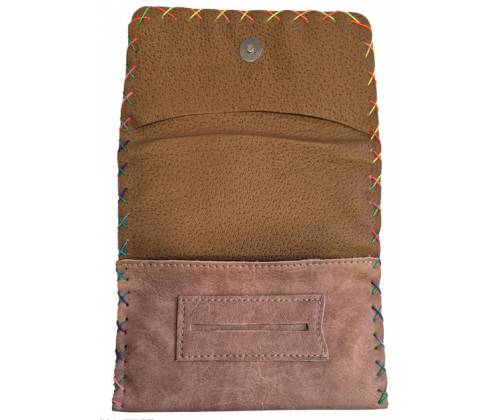 Καπνοθήκη Leon Τεχνόδερμα Χειροποίητη - με Πλέξιμο Σάπιο Μήλο (200219) - Τιμή: 16,50€