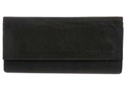 Mario Rossi Καπνοθήκη Γνήσιο Δέρμα - Μεγάλη Φάκελος Μαύρο (12544BK)