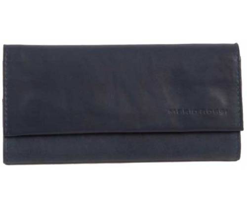 Mario Rossi Καπνοθήκη Γνήσιο Δέρμα - Μεγάλη Φάκελος Navy Blue (12544BL) - Τιμή: 21,90€