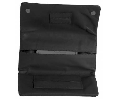 Mario Rossi Καπνοθήκη Γνήσιο Δέρμα - Μεγάλη Μαύρή για Σακουλάκι Καπνού (2681-06BK) - Τιμή: 18,90€