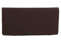 Mario Rossi Καπνοθήκη Γνήσιο Δέρμα - Μεγάλη Καφέ για Σακουλάκι Καπνού (3034BR)