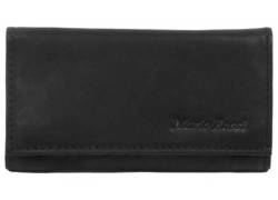 Mario Rossi Καπνοθήκη Γνήσιο Δέρμα - Μικρή Φάκελος Μαύρο (324-06BK)