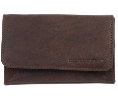 Mario Rossi Καπνοθήκη Γνήσιο Δέρμα - Μικρή Πουγκί Καφέ (325-06BR) - Τιμή: 18,80€