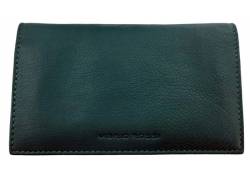 Mario Rossi Καπνοθήκη Τεχνόδερμα Eco - Μεγάλη Μαύρο για Σακουλάκι Καπνού (099ΒΚ-Eco)