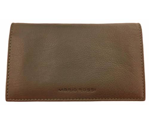 Mario Rossi Καπνοθήκη Τεχνόδερμα Eco - Μεγάλη Καφέ για Σακουλάκι Καπνού (099ΒR-Eco) - Τιμή: 9,50€