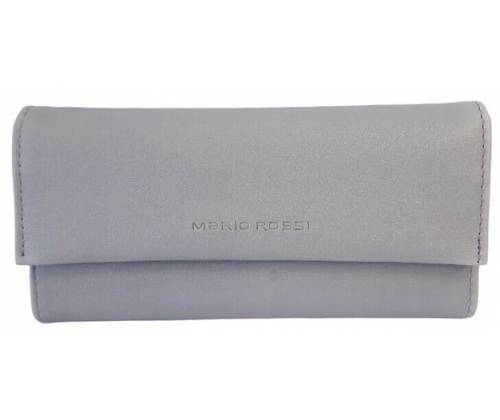 Mario Rossi Καπνοθήκη Τεχνόδερμα Eco - Μεγάλη Γκρι  για Σακουλάκι Καπνού (12544BK-Eco) - Τιμή: 9,50€