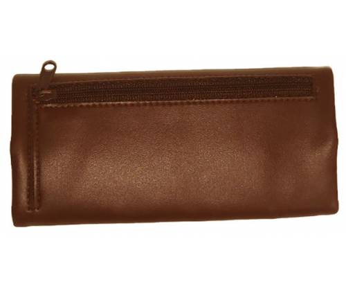 Mario Rossi Καπνοθήκη Τεχνόδερμα Eco - Μεγάλη Καφέ Ανοιχτό για Σακουλάκι Καπνού (2681BRL-Eco) - Τιμή: 9,50€