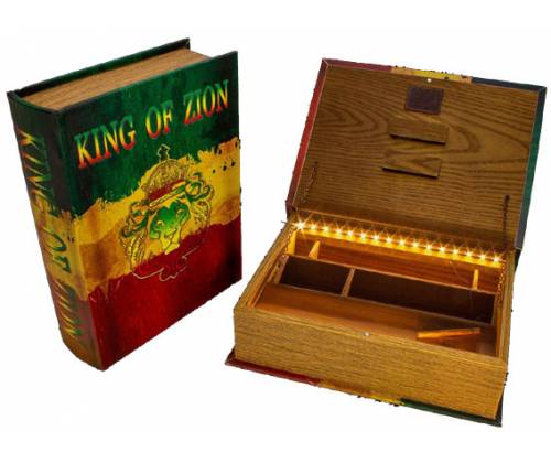 Original Kavatza Κουτί Αποθήκευσης «King of Zion» Mikr;o (18x13cm) με φωτάκια LED - Αυθεντικό Προϊόν - Τιμή: 94,90€