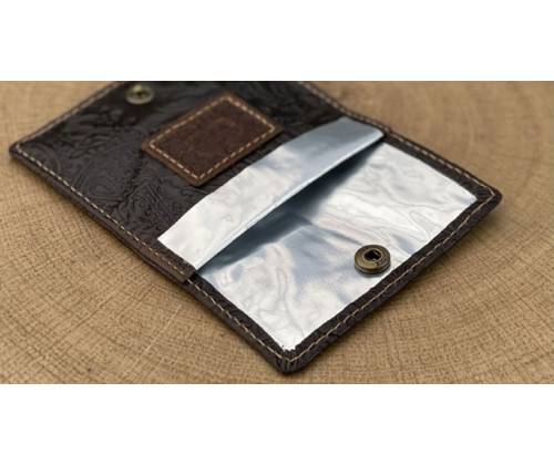 Original Kavatza Πορτοφόλι - Καπνοθήκη Γνήσιο Δέρμα PWS12 «Ethnic» με φωτάκια LED - Αυθεντικό Προϊόν - Τιμή: 160,00€