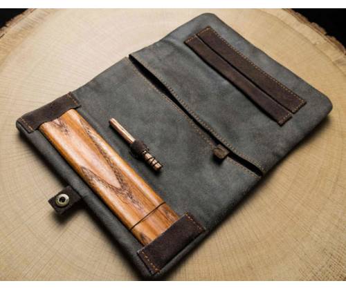 Original Kavatza Καπνοθήκη Γνήσιο Δέρμα Joint P08 «Patchwork Earth» - Αυθεντικό Προϊόν - Τιμή: 32,90€