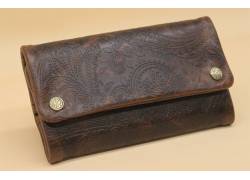 Original Kavatza Καπνοθήκη Γνήσιο Δέρμα TP12CR «Ethnic» - Αυθεντικό Προϊόν