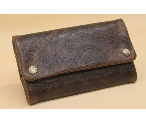 Original Kavatza Καπνοθήκη Γνήσιο Δέρμα TP12CR «Ethnic» - Αυθεντικό Προϊόν - Τιμή: 105,00€