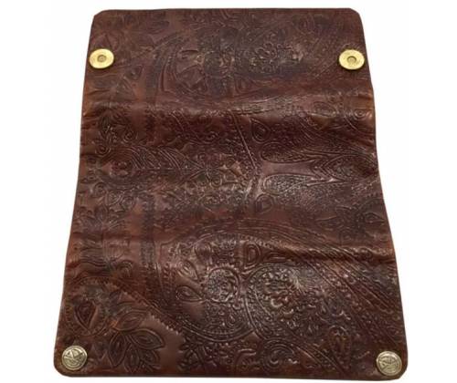 Original Kavatza Καπνοθήκη Γνήσιο Δέρμα TP12CR «Ethnic» - Αυθεντικό Προϊόν - Τιμή: 105,00€