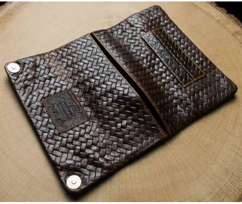 Original Kavatza Καπνοθήκη Γνήσιο Δέρμα TP22 «Woven Havana» - Αυθεντικό Προϊόν - Τιμή: 44,90€