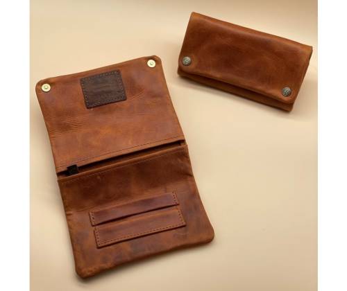 Original Kavatza Καπνοθήκη Γνήσιο Δέρμα TP03CR «Tabba Deluxe» - Αυθεντικό Προϊόν - Τιμή: 93,00€