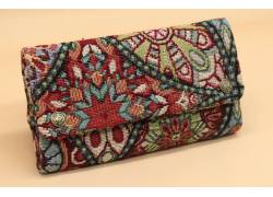 Original Kavatza Καπνοθήκη Φελλός TPB60-CR Cotton «Sacred Flowers Deluxe» - Αυθεντικό Προϊόν