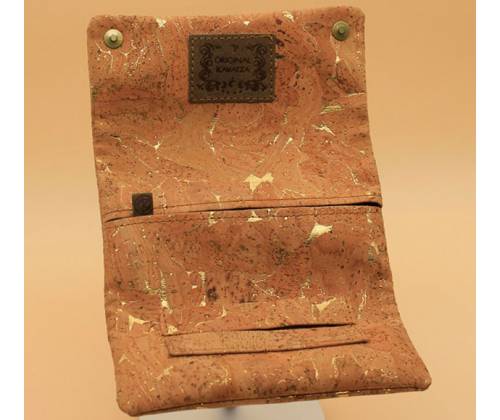 Original Kavatza Καπνοθήκη Φελλός TPC45-CR Cork «Nature Gold Deluxe» - Αυθεντικό Προϊόν - Τιμή: 59,00€