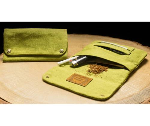 Original Kavatza Καπνοθήκη Υφασμα Κάνναβης TPH35 «Lime Green» - Αυθεντικό Προϊόν - Τιμή: 24,90€