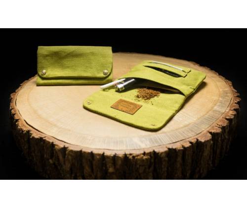 Original Kavatza Καπνοθήκη Υφασμα Κάνναβης TPH35 «Lime Green» - Αυθεντικό Προϊόν - Τιμή: 24,90€