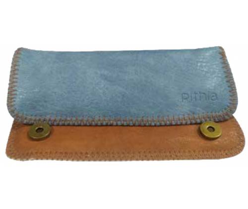 Πυθία Καπνοθήκη Δίχρωμη με Κούμπωμα | Blue Ocean-Camel - Τιμή: 8,90€