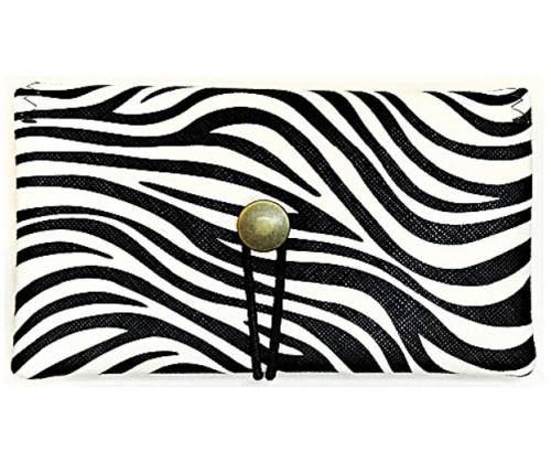 Simona Πολυμορφική Καπνοθήκη - Πορτοφόλι 3 σε 1 - Ζέβρα - Τιμή: 13,90€