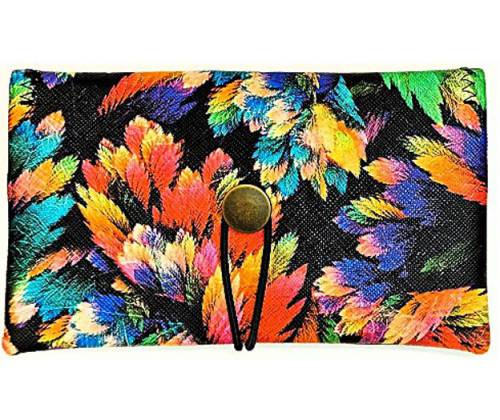 Simona Πολυμορφική Καπνοθήκη - Πορτοφόλι 3 σε 1 - Φύλλα Χρωματιστά - Τιμή: 13,90€