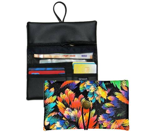 Simona Πολυμορφική Καπνοθήκη - Πορτοφόλι 3 σε 1 - Φύλλα Χρωματιστά - Τιμή: 13,90€