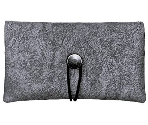 Simona Πολυμορφική Καπνοθήκη - Πορτοφόλι 3 σε 1 - Γκρι Πάγου - Τιμή: 13,90€