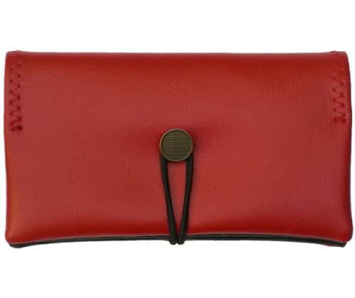 Simona Χειροποίητη Καπνοθήκη Maxi - Κόκκινο - Τιμή: 12,50€