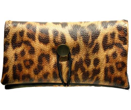 Simona Χειροποίητη Καπνοθήκη Maxi - Λεοπάρ - Τιμή: 12,50€