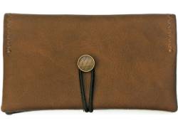 Simona Χειροποίητη Καπνοθήκη Maxi - Καφέ Σαμουά