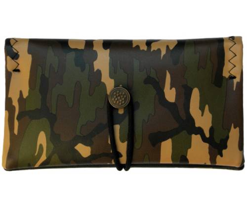 Simona Handmade Faux Leather Tobacco Case - Militaire Special -  Price: 11,00€
