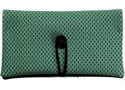 Simona Handmade Tobacco Case Faux Leather - Olive Pique