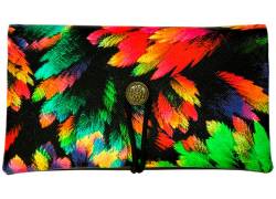 Simona Handmade Tobacco Case - Multicolored Leaves