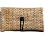 Simona Handmade Tobacco Case Faux Leather - Beige Straw -  Price: 11,00€