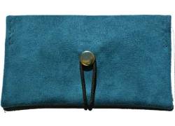 Simona Handmade Castor Tobacco Case - Blue