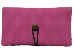 Simona Handmade Tobacco Case Faux Leather - Purple diagonal
