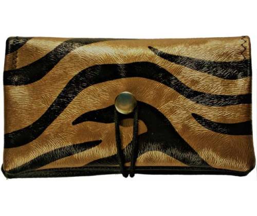 Simona Handmade Tobacco Pouch Golden Zebra -  Price: 11,00€