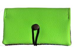 Simona Handmade Tobacco Case Faux Leather - Green