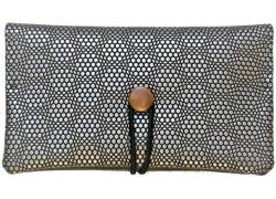 Simona Handmade Tobacco Case Silver Metallic