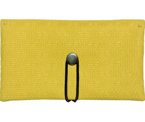 Simona Πολυμορφική Καπνοθήκη - Πορτοφόλι 3 σε 1 - Κίτρινο Παζλ - Τιμή: 13,90€