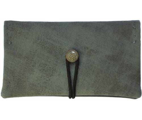 Simona Χειροποίητη Καπνοθήκη Jeans - Γκρι -  Price: 11,00€