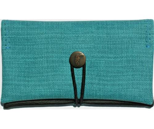Simona Χειροποίητη Καπνοθήκη Γαλάζιο Τουίντ -  Price: 11,00€