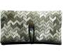 Simona Handmade Faux Leather Tobacco Case - Zig Zag Gray -  Price: 11,00€