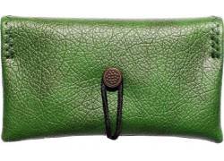 Simona Handmade Tobacco Case - Green Spot