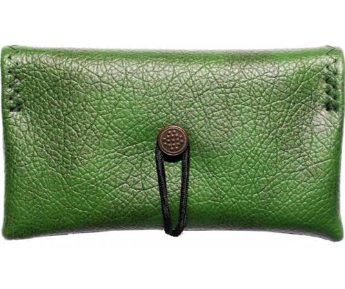 Simona Handmade Cork Tobacco Case - Green Spot -  Price: 11,00€