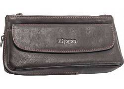 Zippo Δερμάτινη Θήκη Μαύρη για Καπνό και Πίπα (2005426)