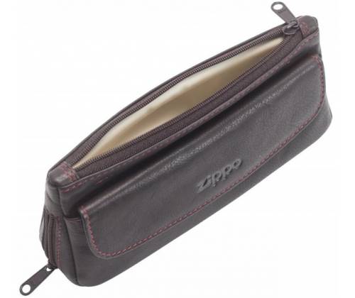 Zippo Δερμάτινη Θήκη Μαύρη για Καπνό και Πίπα (2005426) - Τιμή: 38,50€