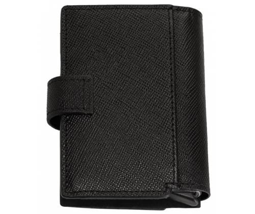 Zippo Καρτοθήκη Δερμάτινη με Μηχανισμό Slide για Κάρτες - Μαύρο (2007074) - Τιμή: 38,00€