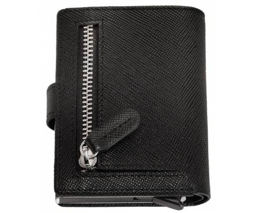 Zippo Πορτοφόλι Ανδρικό Δερμάτινο με Μηχανισμό Slide για Κάρτες - Μαύρο Slim (2007083) - Τιμή: 38,00€